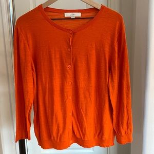 Ann Taylor Loft- cotton cardigan